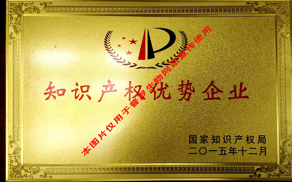 國家知識(shí)產(chǎn)權(quán)優(yōu)勢(shì)企業(yè)